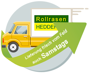 Rollrasenlieferung Samstags